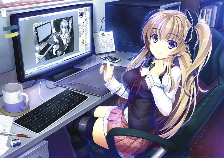 anime-original-characters-computer-keyboards-wallpaper-preview.jpg
